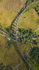 Thanks to the Harry Potter series is this place famous than ever. Glenfinnan Viaduct is one of the most visited landmark in Scotland. This old train bridge lies in scottish highlands.