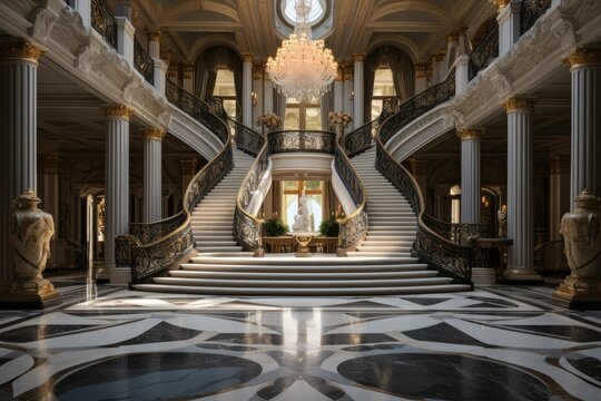 Grandiose Impressions in a Luxury Foyer