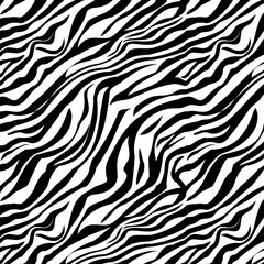 Monochrome Seamless Vector Pattern Zebra Stripes Seamless Pattern zebra pattern print seamless