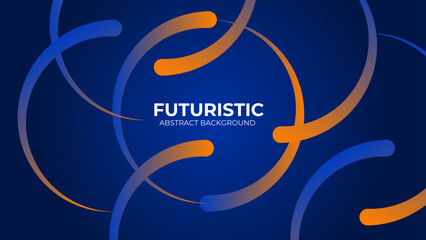 Futuristic abstract background. Glowing Blue design.Spiral Dot Geometric Background.Future technology concept. Suit for poster, banner, cover