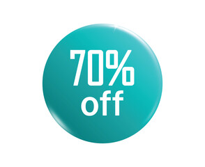 Weekend Sale Special Offer Template 70% Off

