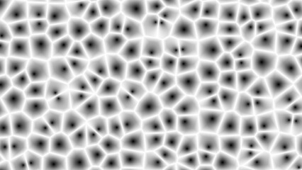 Fototapeta premium abstract black and white cells background
