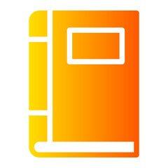 documentary gradient icon