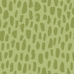 Seamless pattern with animal print. Vector Hand drawn background for design and card, covers, package, wrapping paper.