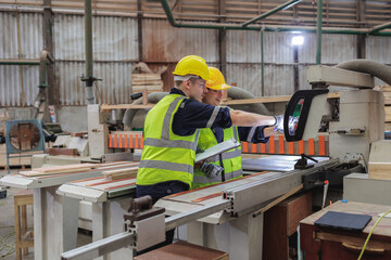 Precision at Work, Skilled Artisans in Timber Facility