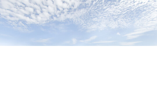 Ciel bleu avec nuages