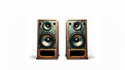 Fototapeta premium vintage music audio speakers