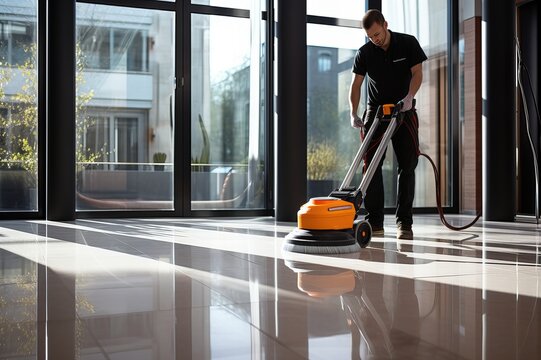 Dedicated Professional Ensuring Overall Cleanliness of House