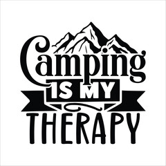 camping is my therapy