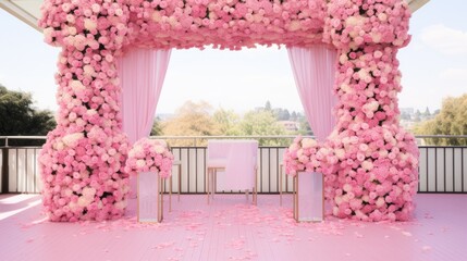 Soft Pink Ambiance Wedding