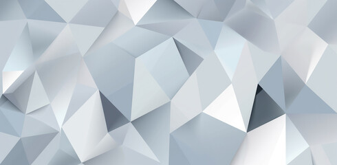 Fototapeta premium White blue cutting-edge background with a futuristic twist. Created with Generative AI