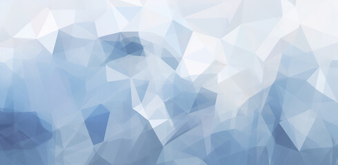 Fototapeta premium White blue cutting-edge background with a futuristic twist. Created with Generative AI