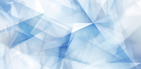 Naklejka premium White blue cutting-edge background with a futuristic twist. Created with Generative AI