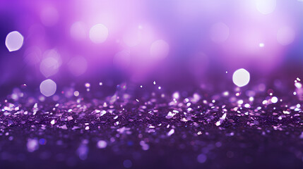 Violet lavender purple glitter glam shiny abstract bokeh backgrounds. 