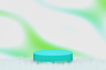 luxury podium 3d illustration showcase background