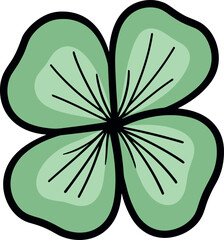 four leaf clover illustration