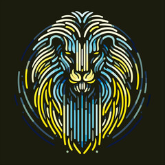 Bauhaus style art Vector Pattern. Simple Composition With Geometric shapes combination neo geo post. Colorful neo geometric Social media poster. Modern abstract promotional vector