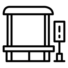 Bus Stop Icon