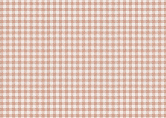 【赤】くすみカラーのガサ感のあるブロックチェック