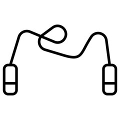 Obraz premium Skipping Rope Icon