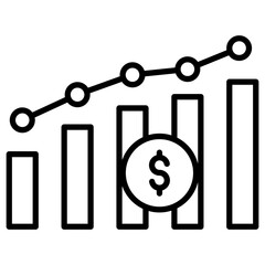 Economy Growth Icon