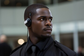 Diverse Security Personnel Safeguarding an Event