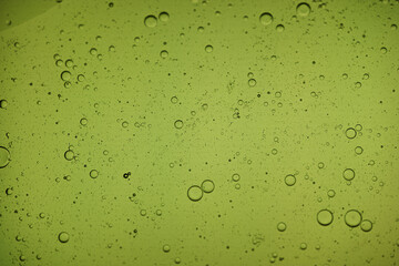zielony, bąbelki, ciecz, woda, pluśnięcie, kropla, tło, makro, mokro, kolor, zbliżenie,...