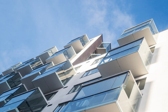 modern designs of balconies in houses for sale new building