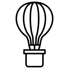 Obraz premium Air Balloon Icon