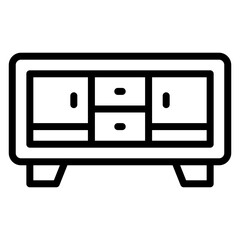 TV Table Icon