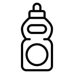 Obraz premium Liquid Dish Washer Icon