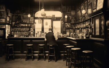 old bar days. 