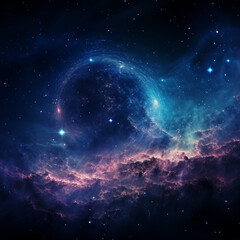 Obraz premium Planet in space