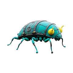 10-09-2023 | AI - MaheStudio - A lightning bug's mechanical twin with a hypostyle twist