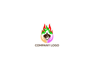 Usable for Business and Branding Logos. Flat Vector Logo Design Template Element. creative  smart logo detailing with clean background. Business and Branding Logos.