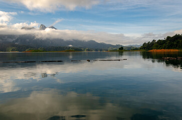 lake and mountain