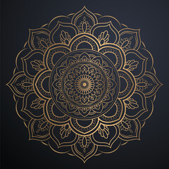 flower mandala art design eps, vector file