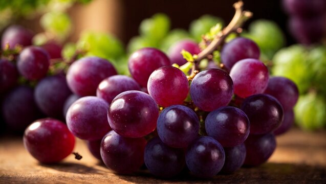 Succulent Perfection: The Plump Grape's Allure