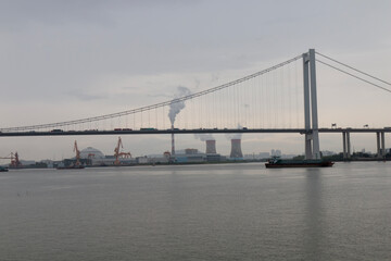 bridge over the river