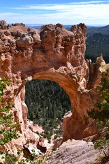Natural Arch at Bryce Canyon National Park in Utah