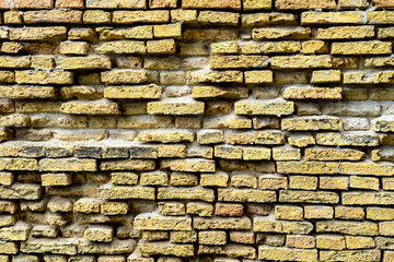 Stone texture on natural wall.