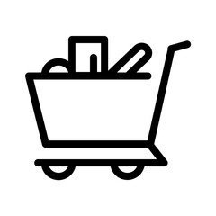 Shopping Cart with Sale Items