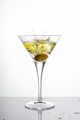 Martini cocktail.