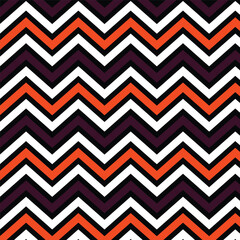 Halloween Seamless Pattern. Seamless chevron pattern. October Festival.