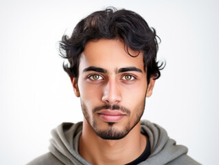   isolated portrait in studio
