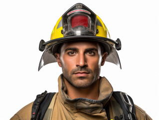 Fototapeta premium Portraits of American firemen 