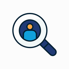 Search icon, Magnifying glass icon, find symbol, explore icon, look up symbol, Query icon, Seek icon,