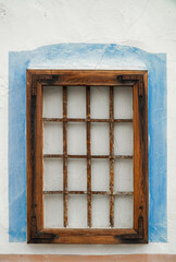 old wooden window