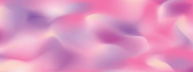 Vector.  Abstract background imitating the fusion waves. Mystical motion of swirls. Shades of pink. Web banner, header.