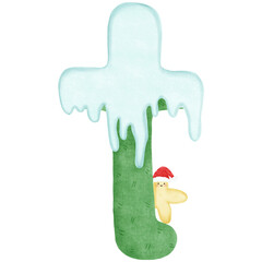 christmas alphabet t